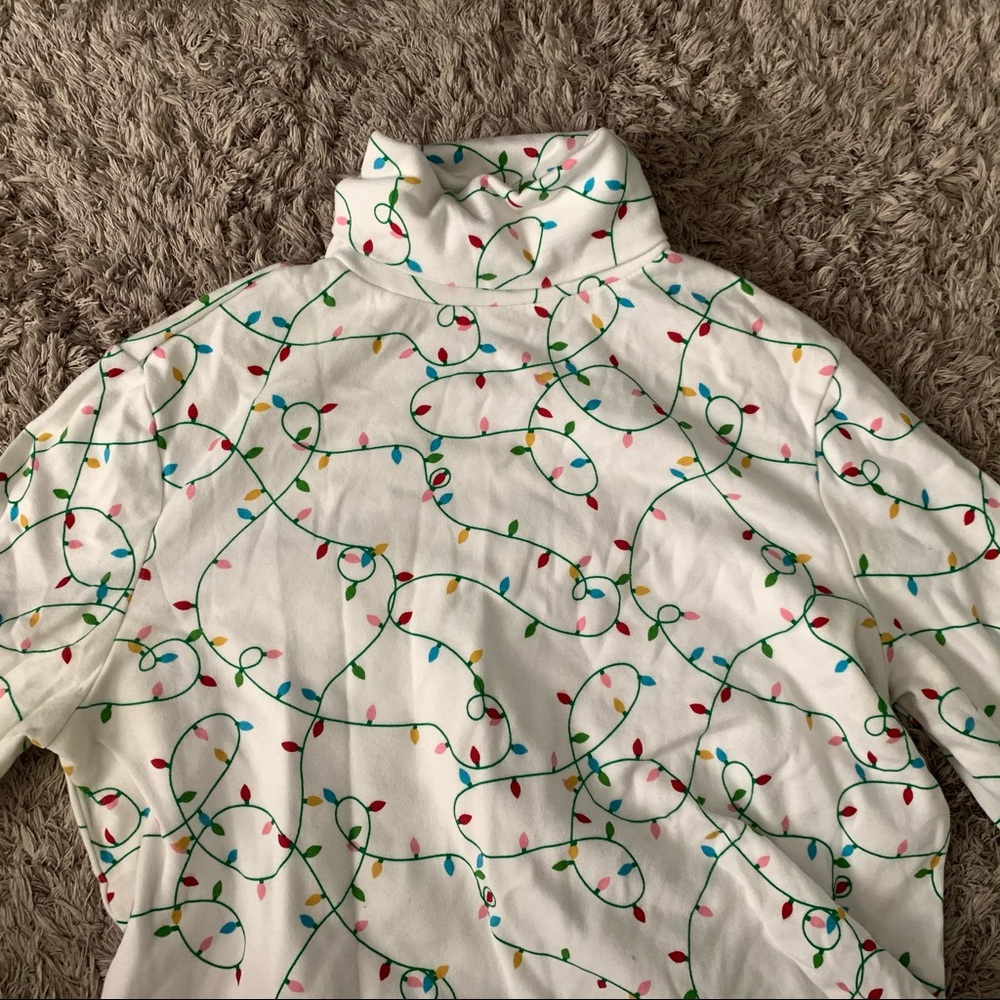 Christmas Lights Turtleneck
